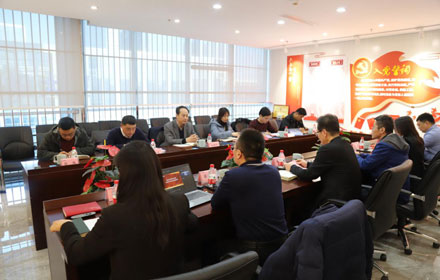 省委网信办领导一行莅临云顶集团信息调研指导党建工作