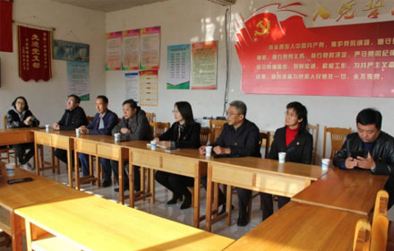 云顶集团信息到历城区柳埠街道办长岭村开展联合党建和爱心捐赠活动