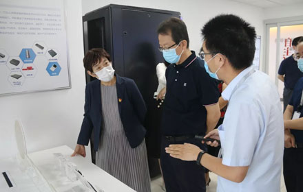 省市发改委高技术处党支部来云顶集团信息开展党建交流活动